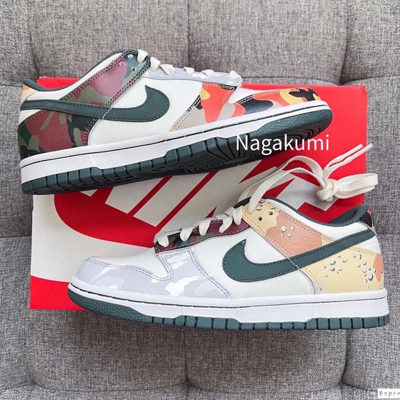 🖤 Nike dunk low camo shoes (special edition) - Picture 2 of 4